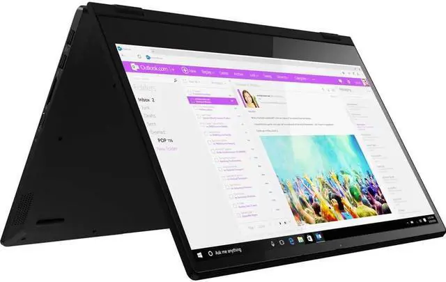 Alt view image 15 of 20 - Lenovo IdeaPad FLEX-14IML 81XG0000US 14" Touchscreen 2 in 1 Notebook - 1920 x 1080 - Core i5 - 8 GB RAM - 256 GB SSD - Onyx Black