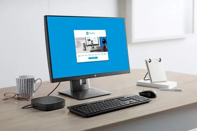 Alt view image 3 of 3 - HP t430 Thin Client - Intel Celeron N4000 Dual-core (2 Core) 1.10 GHz - 2 GB RAM DDR4 SDRAM - 16 GB Flash - Intel UHD Graphics 600 - Gigabit Ethernet ThinPro - HDMI - DisplayPort - Network (RJ-45