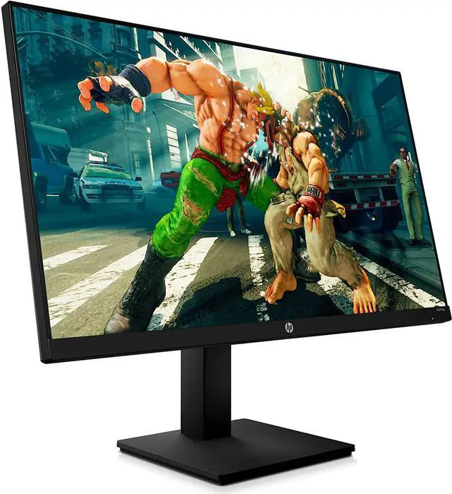 Alt view image 2 of 5 - HP X27q 27" QHD 2560 x 1440 IPS 165 Hz Gaming Monitor, Low blue light mode, Anti-glare, 1000:1, 1ms Response, 400 nits -HDMI, DisplayPort, Height adjustable, Pivot rotation - Black