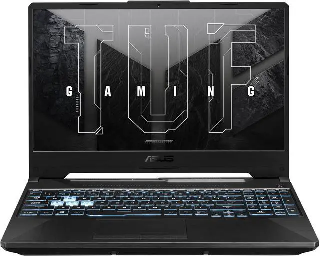 Main image of ASUS TUF Gaming F15 15.6" FHD IPS Intel i5-1120H 2.9GHz up to 4.4 GHz 4GB 8GB DDR4 512GB SSD Nvidia GeForce RTX 3050 Windows 10 Home, Laptop, Black - FX506HC-WS53