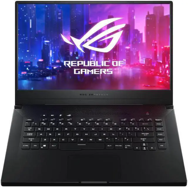 Alt view image 5 of 6 - ASUS ROG Zephyrus GA502IV-WS74 15.6" Gaming Laptop AMD Ryzen 7 4800HS NVIDIA GeForce RTX 2060 6GB 8GB DDR4 512GB SSD W10