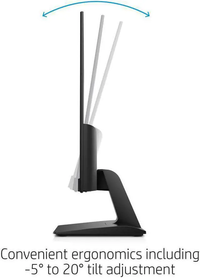 Alt view image 5 of 6 - HP 24m 24" (23.8" Viewable) 1920 x 1080 Full HD IPS Ultra Thin Monitor (HDMI, VGA)