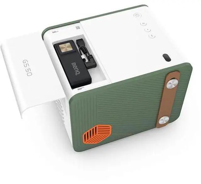 Alt view image 5 of 6 - BenQ GS50 | 1080p Outdoor Projector with 2.1 CH Bluetooth Speakers, IPX2