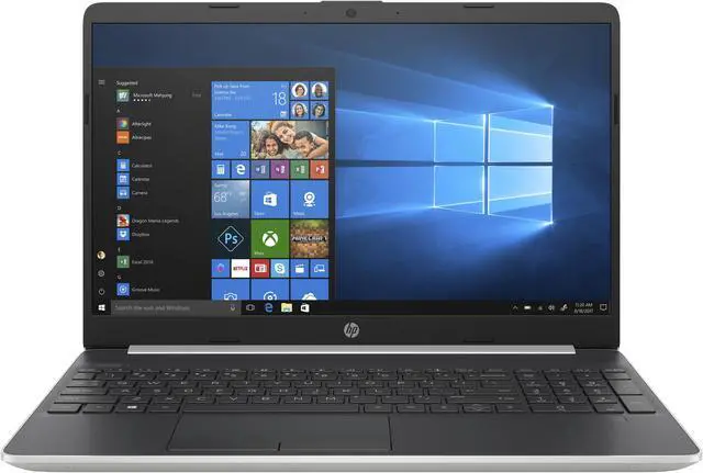 Main image of HP 15-DW0034WM 15.6" Touchscreen Laptop Intel i3-8145U 2.1GH 4GB 128GB SSD W10