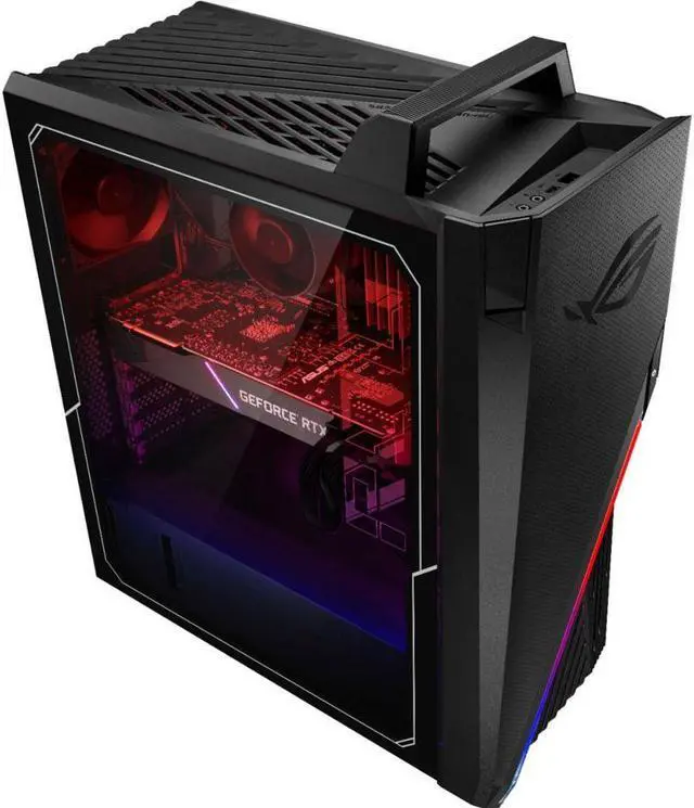 Alt view image 3 of 5 - Asus ROG G15CX-B10 Gaming Desktop Intel i7-9700K 3.6GHz 16GB 512GB SSD 2TB HDD RTX 2080 Super W10