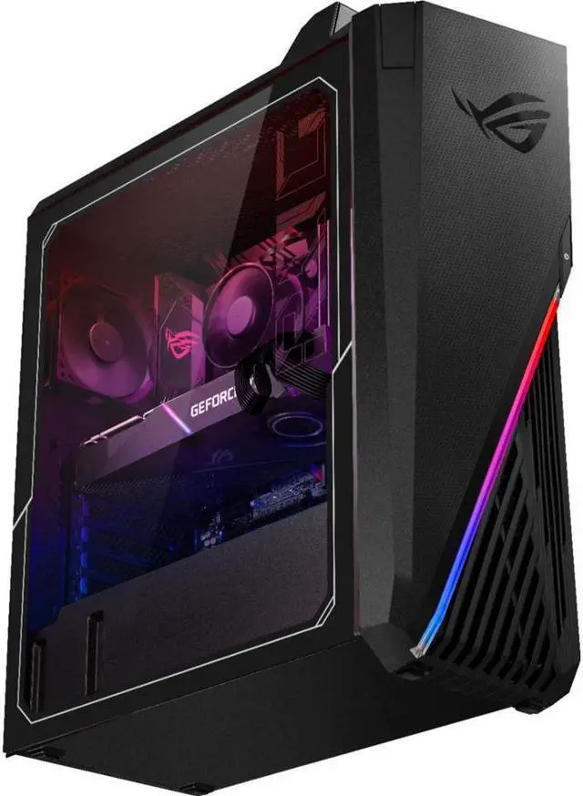 Alt view image 5 of 5 - Asus ROG G15CX-B10 Gaming Desktop Intel i7-9700K 3.6GHz 16GB 512GB SSD 2TB HDD RTX 2080 Super W10