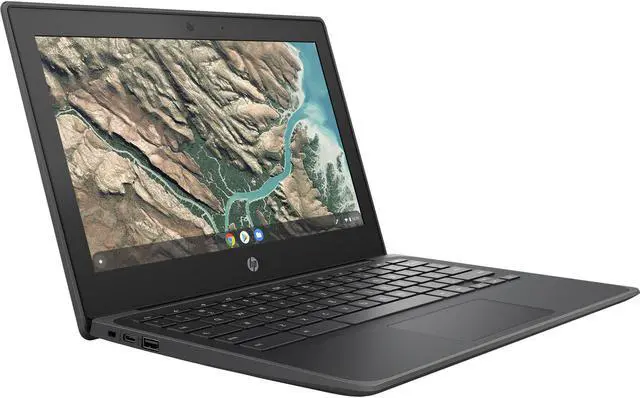 Alt view image 2 of 7 - HP Chromebook 11 G8 EE 11.6" HD LCD Celeron N4020 1.1GHz 4GB 32GB WIFI Chrome OS