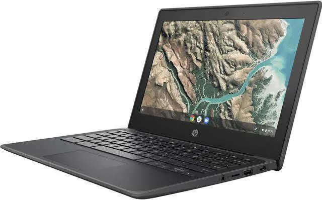 Alt view image 4 of 7 - HP Chromebook 11 G8 EE 11.6" HD LCD Celeron N4020 1.1GHz 4GB 32GB WIFI Chrome OS