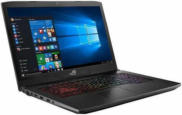 Alt view image 6 of 10 - Asus STRIX GL703GE-IS74 Core™ i7-8750H 2.2GHz 1TB+256GB SSD 16GB 17.3"(1920x1080) BT WIN10HOME Webcam NVIDIA® GTX 1050Ti 4GB Backlit Keyboard