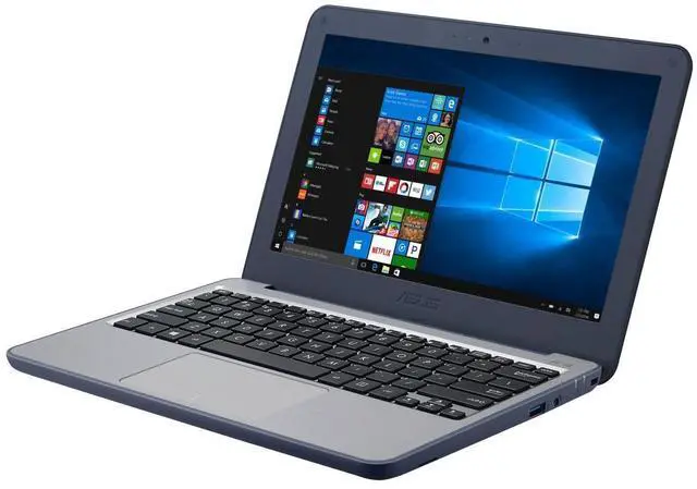 Alt view image 3 of 6 - Asus VivoBook W202NA-C1-CA 11.6" 1366 x 768 Laptop Intel Celeron N3350 1.1GHz 4GB DDR3 64GB eMMC Intel HD Graphics W10