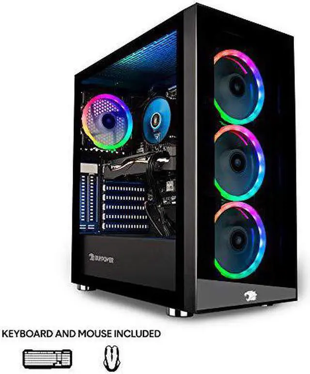 Alt view image 4 of 4 - iBUYPOWER EMR9260 Gaming Desktop Intel Core i7-9700F 3.00GHz 16GB DDR4 1TB HDD 240GB SSD GeForce GTX 1660 Ti 6GB W10
