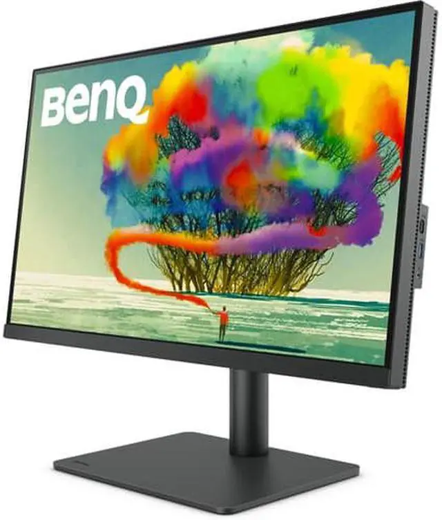 Alt view image 3 of 6 - BenQ PD2705U 27" 3840 x 2160 4K 5ms DisplayPort, HDMI, USB Hub Built-in Speakers LED Backlit IPS Monitor