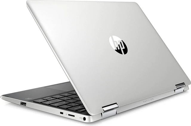 Alt view image 6 of 6 - HP Pavilion x360 - 11m-ap0013dx 11.6" diagonal HD IPS BrightView WLED-backlit touch screen Intel® Pentium® Silver N5000 - 4 GB - 128 GB - Windows 10 Home in S mode - 45 W AC power adapter B Grade