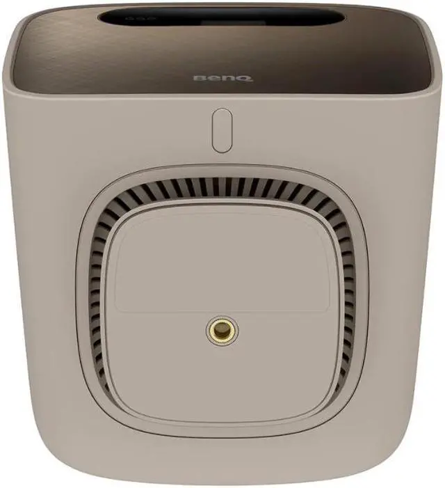 Alt view image 9 of 10 - BenQ GS2 Wireless Mini Portable Projector for Outdoor Use IPX2 Splash & Drop Resistant Google Cast & AirPlay Bluetooth Speaker WiFi Smart TV App HDMI USB-C 16:9 720p - Beige - 1 Year BenQ Warranty