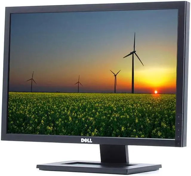 Alt view image 2 of 3 - Dell E2210C 22" HD Widescreen Flat Panel Monitor 5ms 60Hz 16:9 DVI VGA Tilt