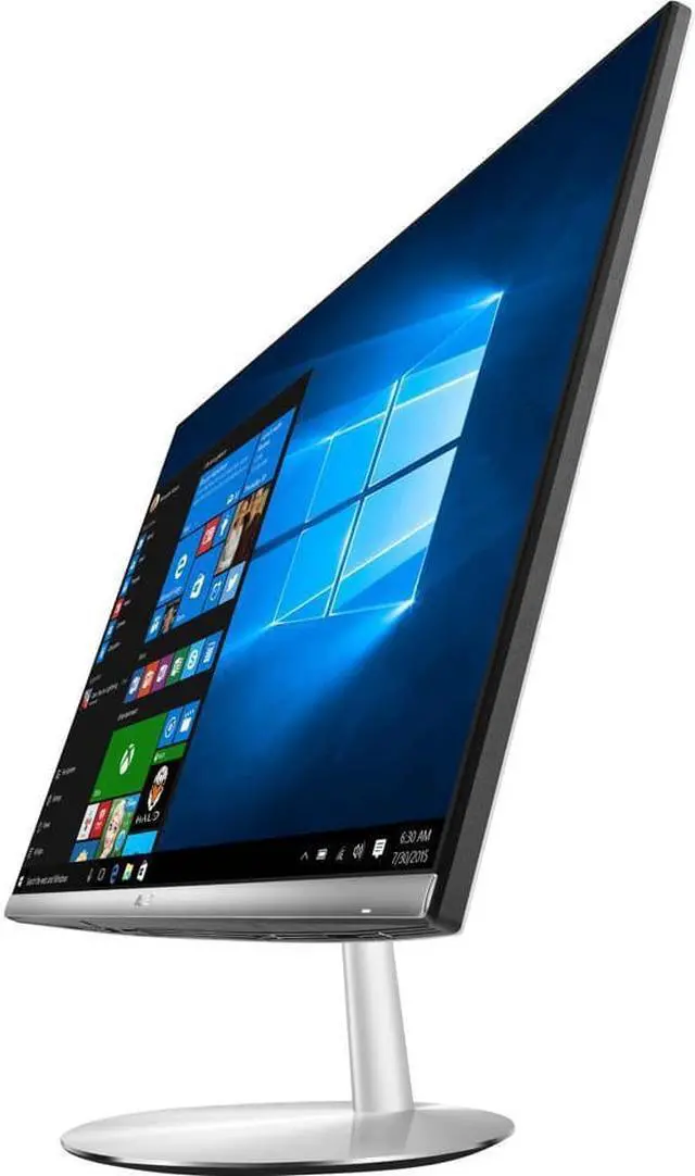 Alt view image 3 of 6 - ASUS All-in-One Computer ZN242GD-DS751T Intel Core i7 8th Gen 8750H (2.20 GHz) 8 GB DDR4 1 TB HDD 128 GB SSD 23.8" Touchscreen Windows 10 Home 64-Bit