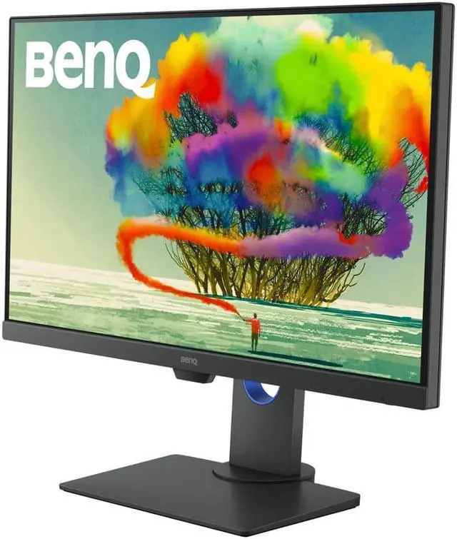 Alt view image 3 of 6 - BenQ DesignVue PD2705Q 27" QHD 2560 x 1440 2K 5ms (GTG) 60Hz HDMI DisplayPort USB Type-C Built-in Speakers Anti-Glare Backlit LED Designer IPS Monitor