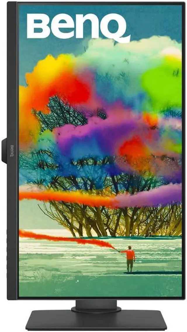 Alt view image 6 of 6 - BenQ DesignVue PD2705Q 27" QHD 2560 x 1440 2K 5ms (GTG) 60Hz HDMI DisplayPort USB Type-C Built-in Speakers Anti-Glare Backlit LED Designer IPS Monitor