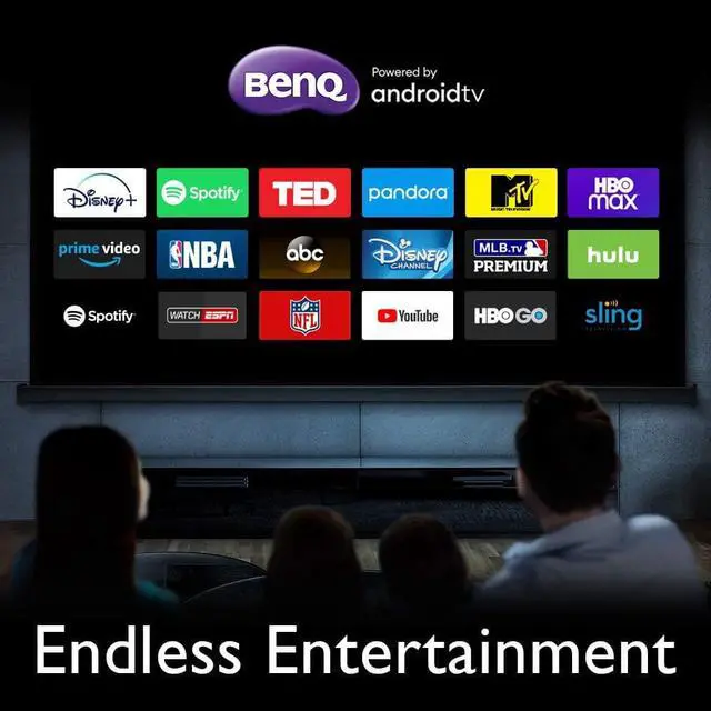 Alt view image 2 of 6 - BenQ HT3550i True 4K UHD (3840×2160) Smart Home Theater Projector 16:9 30,000:1 1.07 billion colors Internal Speakers Bluetooth 4.2 HDMI Powered by Android TV