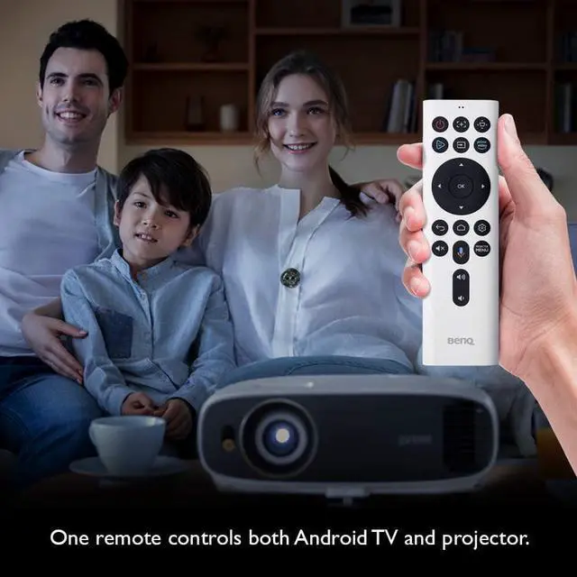 Alt view image 5 of 6 - BenQ HT3550i True 4K UHD (3840×2160) Smart Home Theater Projector 16:9 30,000:1 1.07 billion colors Internal Speakers Bluetooth 4.2 HDMI Powered by Android TV