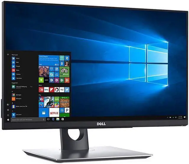 Alt view image 8 of 19 - Dell 24" P2414H DVI/DisplayPort 1080p Widescreen IPS LED LCD Monitor w/USB Hub