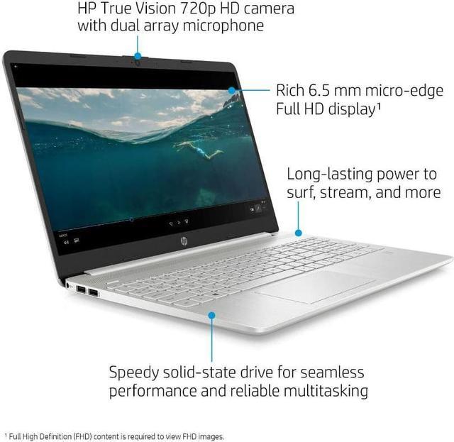 Alt view image 2 of 5 - HP 15-DY2152WM 15.6" FHD LED Laptop Intel i5-1135G7 2.4 GHZ 8GB RAM 512GB SSD Intel Iris X Graphics Windows 11 Home