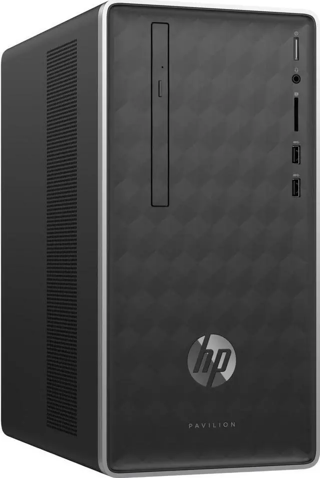 Alt view image 4 of 5 - HP Pavilion 590-p0107c 8GB 1TB Intel Core i3-9100 X4 3.6GHz Win10, Black