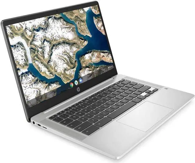 Alt view image 2 of 6 - HP Chromebook 14a-na0023cl 14" FHD IPS 1920x1080 Laptop Intel Celeron N4000 1.1GHz 4GB 64GB eMMC UHD Graphics 600 Chrome OS C Grade Back Lit KB Doesn't Work and You Can't Type on the Keyboard