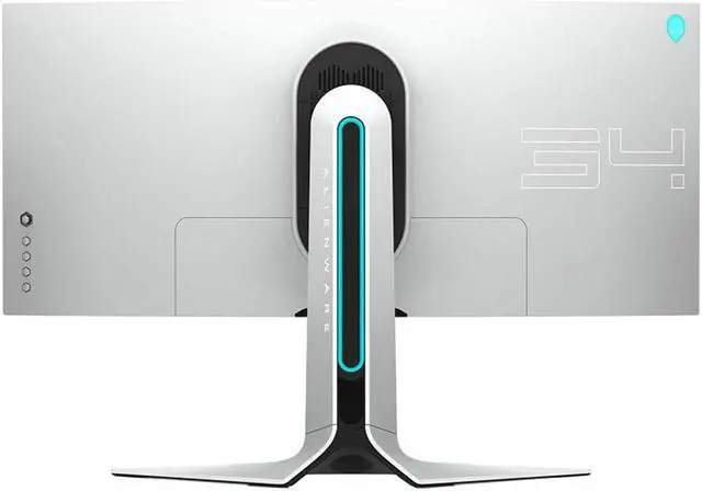 Alt view image 14 of 17 - Alienware 120Hz UltraWide Gaming Monitor 34 Inch Curved Monitor with WQHD (3440 x 1440) Anti-Glare Display, 2ms Response Time, Nvidia G-Sync, Lunar Light