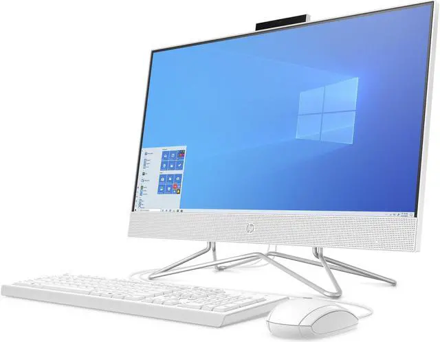 Alt view image 3 of 5 - HP 24-DF1046 23.8" FHD 1920 x 1080 LED All-In-One PC Intel Core i3-1115G4 3.0 GHz (up to 4.1 GHz) 8GB DDR4-3200 RAM 256GB PCIe NVMe SSD Intel UHD Graphics Windows 11 Home