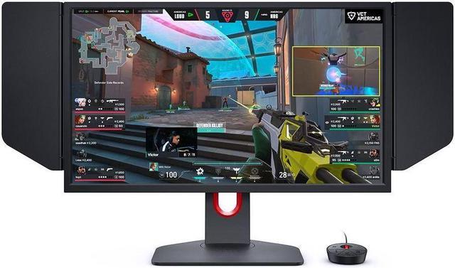 The BenQ ZOWIE XL2566K with a 24.5 FHD TN panel and a 360Hz