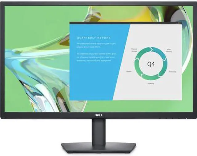 Alt view image 13 of 18 - Dell E2422H 23.8" FHD 1920x1080 IPS Monitor 60 Hz 8 ms 16:9 Aspect Ratio 250 cd/m² Brightness DisplayPort & VGA Ports