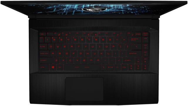 Alt view image 6 of 13 - MSI GF63 11SC-693US Thin 15.6" FHD 1920x1080 Gaming Laptop Intel Core i5-11400H 2.7GHz 8GB DDR4 256GB SSD GeForce GTX 1650 Windows 11 Home 9S7-16R612-693