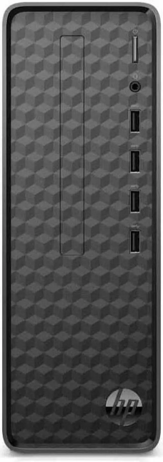 Main image of HP S01-PF2130ST Slim Desktop 12th Gen Intel Core i3-12100 3.3 GHz up to 4.3GHz, 4 cores Intel UHD Graphics 730 8GB DDR4-2933 RAM 1TB SATA HDD+256GB PCIe NVMe M.2 SSD Windows 11 Home