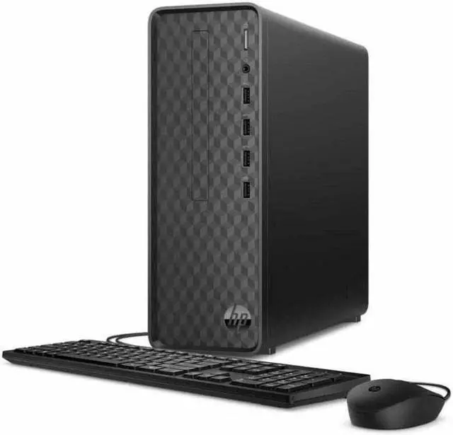 Alt view image 3 of 3 - HP S01-PF2130ST Slim Desktop 12th Gen Intel Core i3-12100 3.3 GHz up to 4.3GHz, 4 cores Intel UHD Graphics 730 8GB DDR4-2933 RAM 1TB SATA HDD+256GB PCIe NVMe M.2 SSD Windows 11 Home