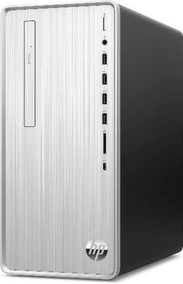 Alt view image 2 of 4 - HP Pavilion TP01-2137C Desktop AMD Ryzen 5 5600G 3.9GHz up to 4.4GHz  6 cores AMD Radeon Graphics 12GB DDR4-3200 RAM 1TB HDD+256GB SSD Windows 11 Home - 318H8AA