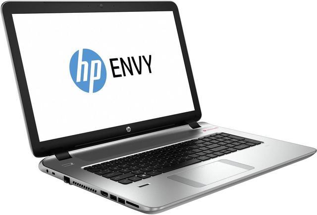 Main image of HP ENVY  17t-k200 17.3" HD 1366x768 BV LED Laptop Intel Core i7-4720HQ 2.6 GHz up to 3.60 GHz 12SDRAM 1TB 5400 RPM Intel HD Graphics 4600 Windows 10 Silver
