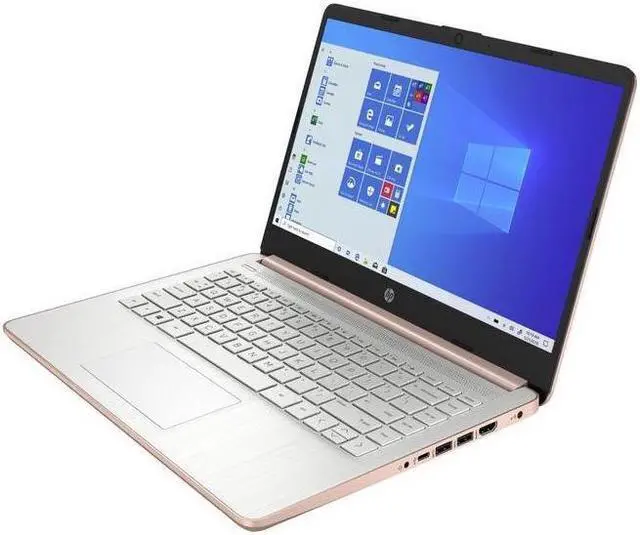 Alt view image 16 of 17 - HP 14-dq0030nr 14" HD Laptop Intel Celeron N4020 1.1 GHz up to 2.8 GHz Intel UHD Graphics 4 GB DDR4-2400 RAM 64 GB eMMC Windows 10 Home in S mode - 47X77UA