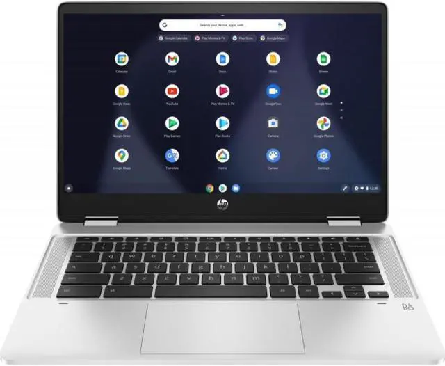 Alt view image 3 of 5 - HP Chromebook 14B-CB0013DX 14" HD 1366x768 Touch Laptop Intel Celeron N4500 up to 2.8 GHz 4GB LPDDR4x-2933 RAM 32GB eMMC Intel UHD Graphics Chrome OS