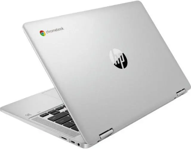 Alt view image 5 of 5 - HP Chromebook 14B-CB0013DX 14" HD 1366x768 Touch Laptop Intel Celeron N4500 up to 2.8 GHz 4GB LPDDR4x-2933 RAM 32GB eMMC Intel UHD Graphics Chrome OS
