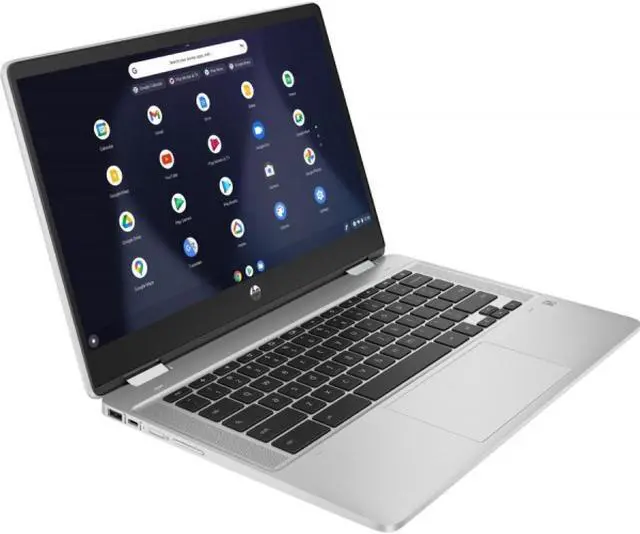 Alt view image 4 of 5 - HP Chromebook 14B-CB0013DX 14" HD 1366x768 Touch Laptop Intel Celeron N4500 up to 2.8 GHz 4GB LPDDR4x-2933 RAM 32GB eMMC Intel UHD Graphics Chrome OS