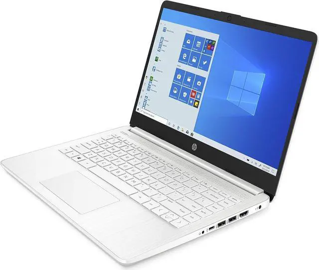 Alt view image 2 of 4 - HP 14-DQ3020CA 14" HD 1366x768 Laptop Intel Celeron N4500 2.8 GHz 4GB DDR4-2933 RAM 64GB eMMC Intel UHD Graphics Windows 10 Home