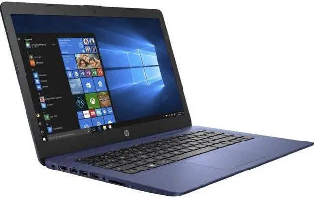 Alt view image 3 of 7 - HP Stream 14-cb120ds 14" HD Laptop Intel Celeron N4020 1.1 GHz up to 2.8 GHz Intel UHD Graphics 4GB DDR4-2400 RAM 64 GB eMMC Windows 11 Home, Silver, 519W2UA