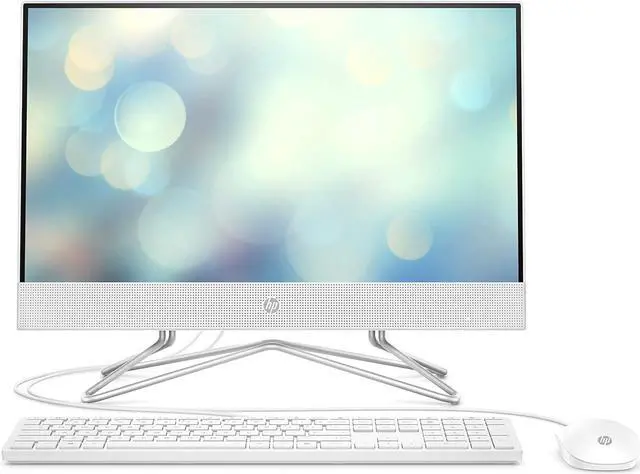 Main image of HP 22-df0222 21.5" FHD IPS LED All-in-One PC AMD Athlon 3150U 2.4 GHz up to 3.3 GHz 4GB DDR4-2400 RAM 256GB PCIe NVMe M.2 SSD AMD Radeon Graphics Windows 11 Home - 1K0H3AA