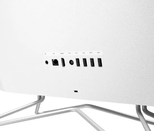 Alt view image 4 of 6 - HP 24-DF1019 23.8" FHD LED All-In-One PC Intel Core i3-1115G4 3.0 GHz up to 4.1 GHz 8GB DDR4-3200 MHz RAM 256GB PCIe NVMe M.2 SSD Intel UHD Graphics Windows 10 Home - 1J7R3AA