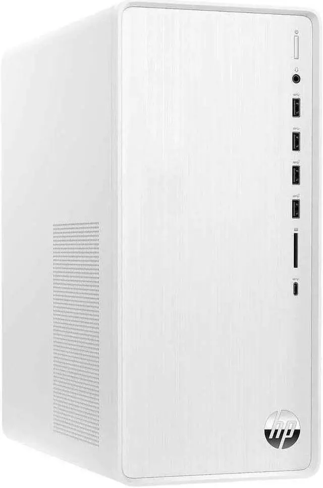 Alt view image 2 of 4 - HP Pavilion TP01-3037C Intel Core i5-12400 2.50GHz up to 4.4 GHz 16GB DDR4 512GB SSD Intel UHD 730 Windows 11 Home Desktop, White - 1J9B1AA