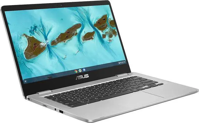 Main image of ASUS Chromebook C424MA-SS44F-B 14" FHD LED Laptop Intel Celeron N4020 Dual-core 1.1 GHz up to 2.8 GHz 4GB LPDDR4 64GB eMMC Intel UHD Graphics 600 Chrome OS