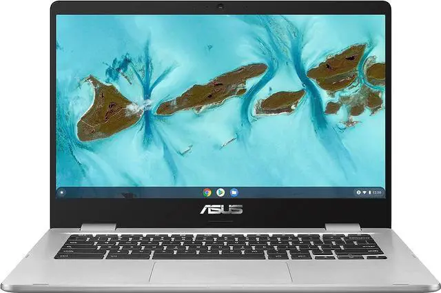 Alt view image 2 of 2 - ASUS Chromebook C424MA-SS44F-B 14" FHD LED Laptop Intel Celeron N4020 Dual-core 1.1 GHz up to 2.8 GHz 4GB LPDDR4 64GB eMMC Intel UHD Graphics 600 Chrome OS