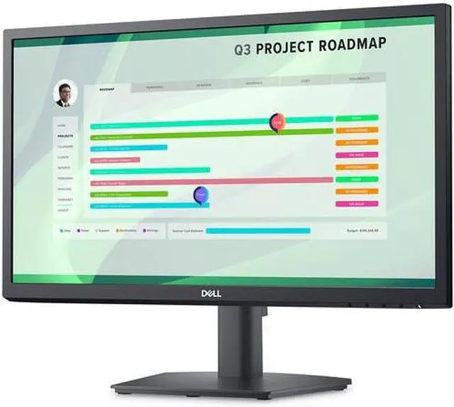 Alt view image 19 of 20 - Dell 22" (21.5" Viewable) 60 Hz VA FHD Monitor 12 ms (gray-to-gray normal); 8 ms (gray-to-gray fast) D-Sub E2223HV