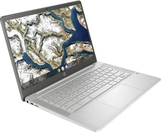 Alt view image 7 of 15 - HP Chromebook Intel Celeron N4000 4GB Memory 64 GB eMMC SSD 14'' Non-Touch Screen Chrome OS 14a-na0010ca